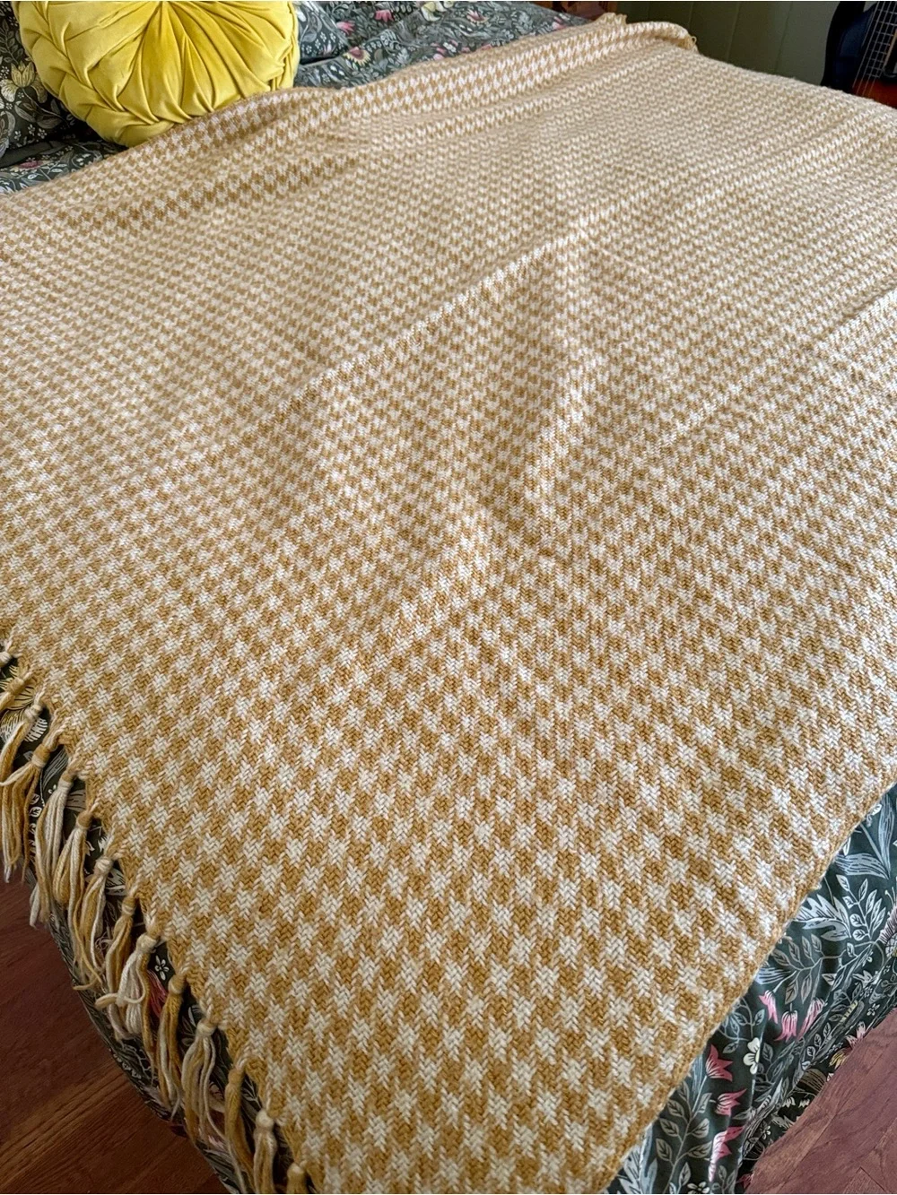 Fringed Throw Blanket